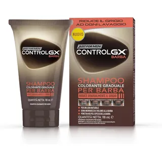 Just For Men Control GX Grey Reducing Bartwäsche, für dezentes, natürlich aussehendes Ergebnis, alle Farbtöne, 118 ml.