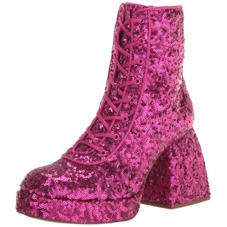 Circus by Sam Edelman Damen Kia Mode-Stiefel, Dk Punk Pink Pailletten, 36.5 EU