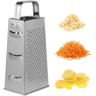 Gatuida Multifunktionaler Gemüseschneider Aus Edelstahl 20.30X9.10X6.60Cm Für Küche Und Haushalt Gemüse Reibe V-Hobel Slicer Praktischer Küchenhelfer