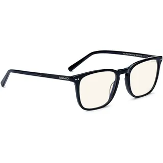 Bollé Safety PRBWELL10B WELLINGTON Lesebrille, 1,5 Gegen, farbloses PC-Objektiv, PRB420-Technologie, blaues Lichtblockierung, schwarzes Acetat-Rahmen für Unisex