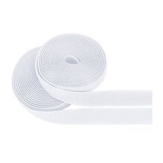 buttinette Klettverschlussband, zum Annähen, weiß, Breite: 2 cm, Inhalt: je 3 m