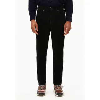 MAAKX CORDHOSE | 100% Bio-Baumwolle - schwarz (34-32)