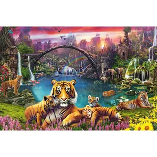 Ravensburger 16719 - Tiger in paradiesischer Lagune 3000 Teile