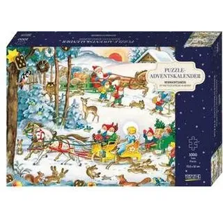 Puzzle-Adventskalender 'Weihnachtsumzug'