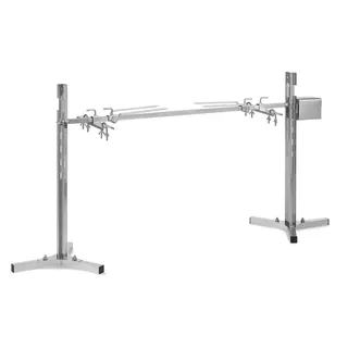 Klarstein Drehspieß Größe 0 cm Edelstahl Silber/Weiß