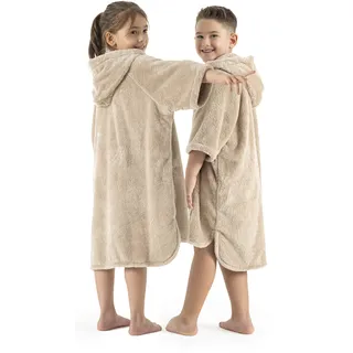 OTTO home Badeponcho »Lillou, für Kinder, ideal für Urlaub oder im Schwimmbad« 1 Stk. weich und kuschelig, Fleece, plüsch, Surfponcho,