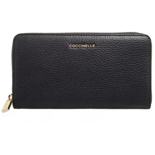 Coccinelle Metallic Soft Wallet E2MW5113201 noir