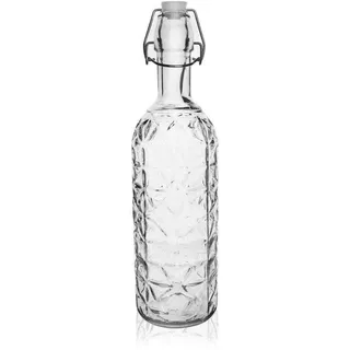 ORION Glasflasche für Liköre Wein RETRO 0,75l ELA - Transparent
