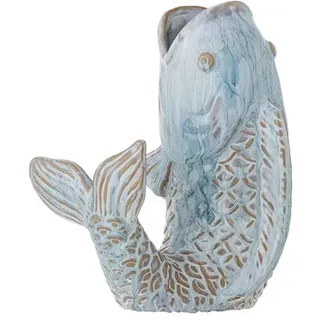 Bloomingville - Hiro Vase - Blue - Stoneware