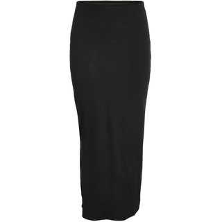 NOISY MAY Damen NMMAYA HW Ankle Length Skirt Curve Bleistiftrock, Black, 44