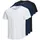 JJEORGANIC Basic Tee blau M