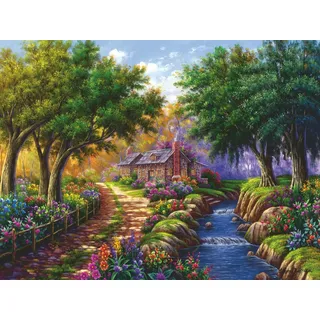 Ravensburger Cottage am Fluß 1500 Teile)