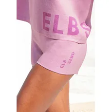Elbsand Strickhose »-Kurze Hose«, aus hochwertigen Strick, rosa