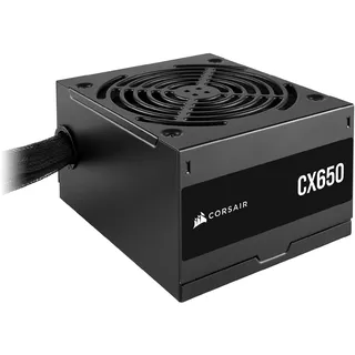 Corsair CX650 650 W), PC Netzteil Schwarz