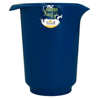 Birkmann, Rührbecher, 1,5 Liter, Schüssel aus Melamin, kratzfest, standfest, nachhaltig, dunkelblau