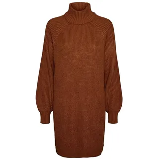 Noisy May Kleid Timmy Strickkleid Braun L