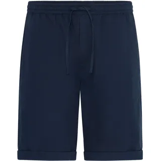 Leinenhose SOLID "Leinenhose SDLinau", Herren, Gr. XL, N-Gr, blau (insignia blau), Obermaterial: 80% Baumwolle CO. 20% Leinen LI., Hosen Leinenhose