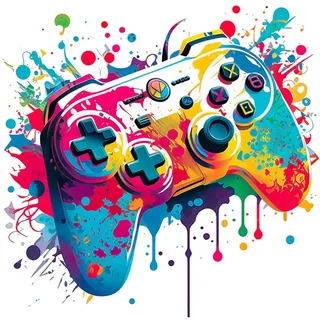 milaosk 3D Wandtattoo Gamer Bunte Poster Gamer Wandaufkleber Kinderzimmer Junge Groß Wandsticker Gaming Zimmer Deko Wandbilder Tapeten Geschenke für Jugendzimmer Teenager Schlafzimmer Aufkleber 73×78
