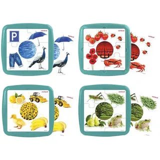 Miniland Farben Puzzle - Multicolor - One Size