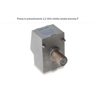 Telewire 4600f Buchse 2,2ghz Direkt Isoliert Buchse