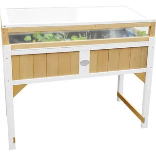 Axi Hochbeet mit Gewächshaus 120 x 54 x 120 cm Braun