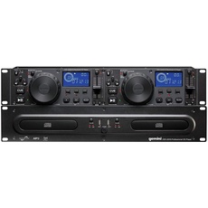 Gemini CDX Series CDX-2250i Professional Audio DJ Equipment Multimedia CD Media Player with Audio CD, CD-R, and MP3 Compatible with USB Input,Multicolored