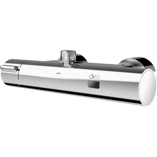 KWC AR Wandbatterie, F5, elek., Thermostat, für Bogen/Duschrohr, Batterie