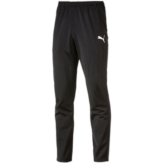 Puma Herren, LIGA Training Pant Core Hose, Black-White, M