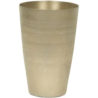 Beliani Beliani, Blumenvase Aluminium gold Amrit (1 x)