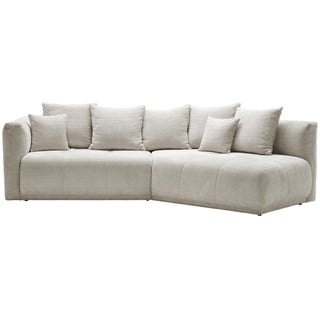 hom'in Hom`in Ecksofa Creme, - 315x180 cm,