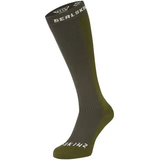 SealSkinz Worstead Kniestrümpfe Olivgrün L
