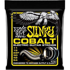 Ernie Ball Beefy Slinky Cobalt E-Gitarrensaiten, Stärke 11–54