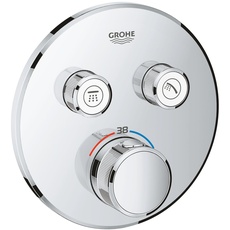 Bild von Grohtherm SmartControl Thermostat mit 2 Ventilen chrom (29119000)