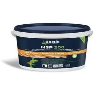 Bostik - Parkettkleber Holz H200 - Hochleistungs-Hybridkleber für alle Arten von Parkett und Heizböden - Eimer mit 7 kg