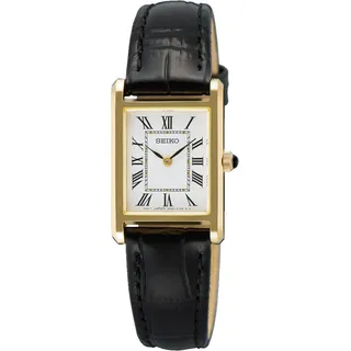 Seiko Klassik Quarz Leder 19,6 mm SWR108P1