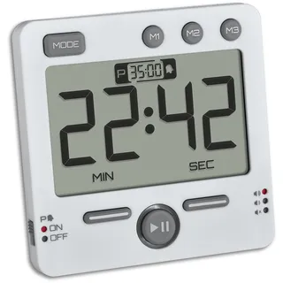 TFA 99HOURS Digitaler Kurzzeitmesser 79 x 21,5 x 79 mm