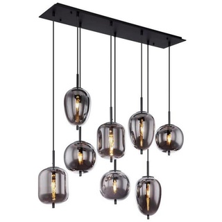 Dieter Knoll Hängeleuchte , Schwarz , Metall, Glas , 34x120x94 cm , Lampen & Leuchten, Innenbeleuchtung, Hängeleuchten, Pendelleuchten