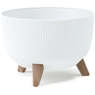 Rosa linea ECO Recycling Topf weiß 29xh18 cm - Weiß
