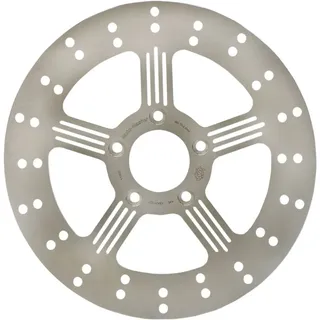 Moto-master Round Harley Davidson 110632 Left&right Vordere Bremsscheibe - Silver - One Size