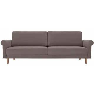 creation by rolf benz 2-Sitzer »CR.450, Designsofa, Loungesofa«, modern Landhaus, Füße in Nussbaum, Breite 168 cm beige