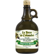 Le Terre di Colombo – Europäisches Natives Olivenöl extra, mittleres Fruchtaroma, 1 L