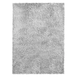 PASSUA Hochflor-Teppich Cascade, rechteckig, 200 x 140 cm, Hellgrau - Hellgrau