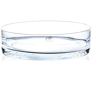 Sandra Rich Glasschale, Dekoschale CORA H. 8cm D. 30cm rund transparent