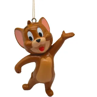 Disney Christbaumanhänger , Multicolor , Naturmaterialien , Maus , 7.5 cm , zum Hängen , Dekoration, Weihnachtsdekoration, Christbaumschmuck