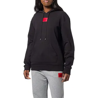 HUGO Damen Dasara_redlabel Kapuzenpullover, Black1, XS EU