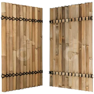 Sichtschutz aus Bambus Gartenzaun Bambuszaun Garten Zaunelement XXL SLIM (BxH)