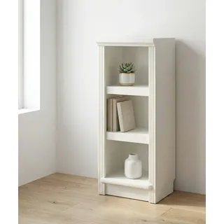 Standregal OTTO HOME "Riga Bücherregal Regal Breite/Tiefe 40/29 cm", cremeweiß, B:40cm H:97cm T:29cm, Massivholz, Regale, Standregal, aus massiver Kiefer, FSC-zertifiziert