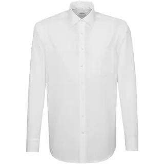 Seidensticker Herren Business Hemd Regular 1/1 Kentkragen Bügelfrei 100% Baumwolle