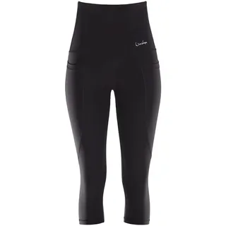 Winshape 3⁄4-Functional Comfort Leggings Schwarz XXL