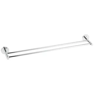 Grohe Essentials Doppel-Badetuchhalter Silber 40802001